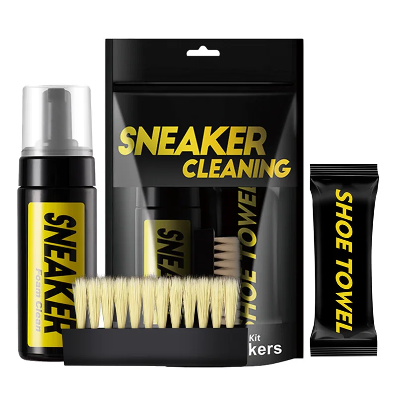 White Sneaker Care Kit - 1 set Schoenenreiniger schuim stomerijpak 150