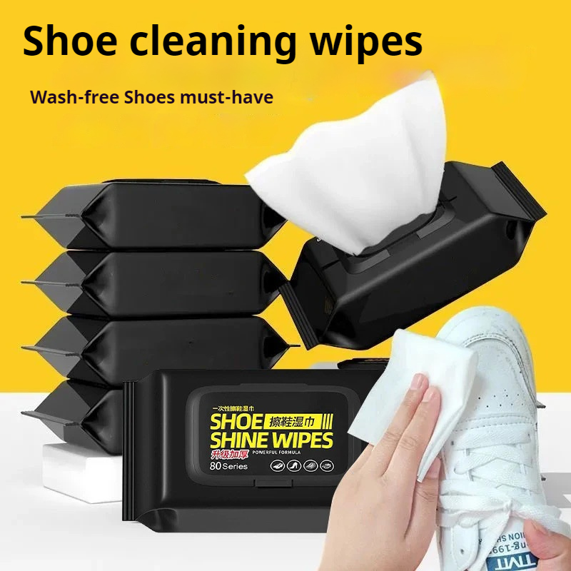 White Sneaker Care Kit - Draagbare Outdoor Schoenreiniger Doekjes Krachtige Wegwerp