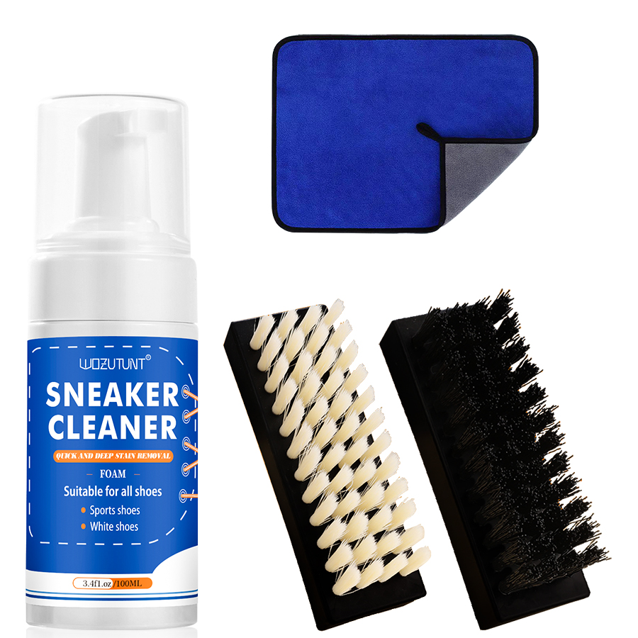 White Sneaker Care Kit - Witte schoenreinigerset voor sneakers Canvas Nubuck