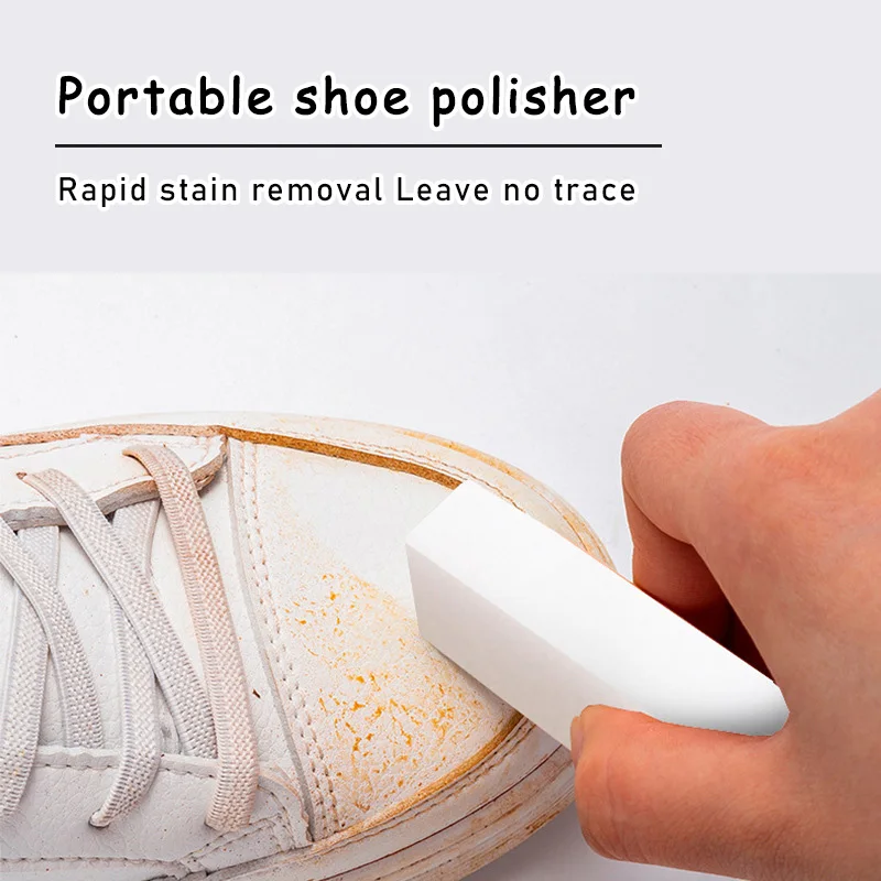White Sneaker Care Kit - Draagbare schoenpoetsmachine voor glans Witte schoenontkalking