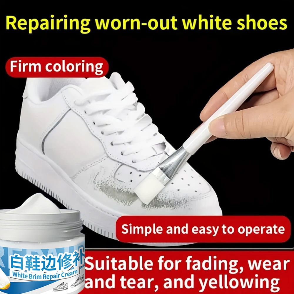 Nieuwe Witte Schoenrandherstel - White Sneaker Care Kit recensie en prijs