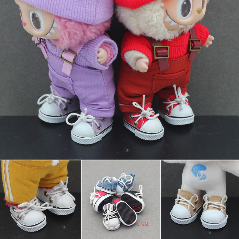 Poppen canvas sneakers 38mm ve - Sneaker Care Accessories recensie en prijs