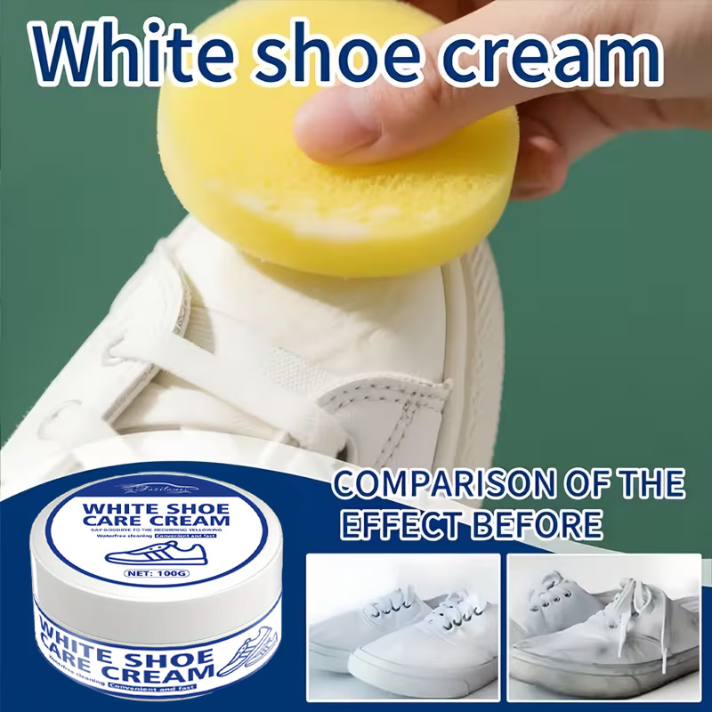 Witte sneakerverzorgingscrème  - Sneaker Care Whitener recensie en prijs