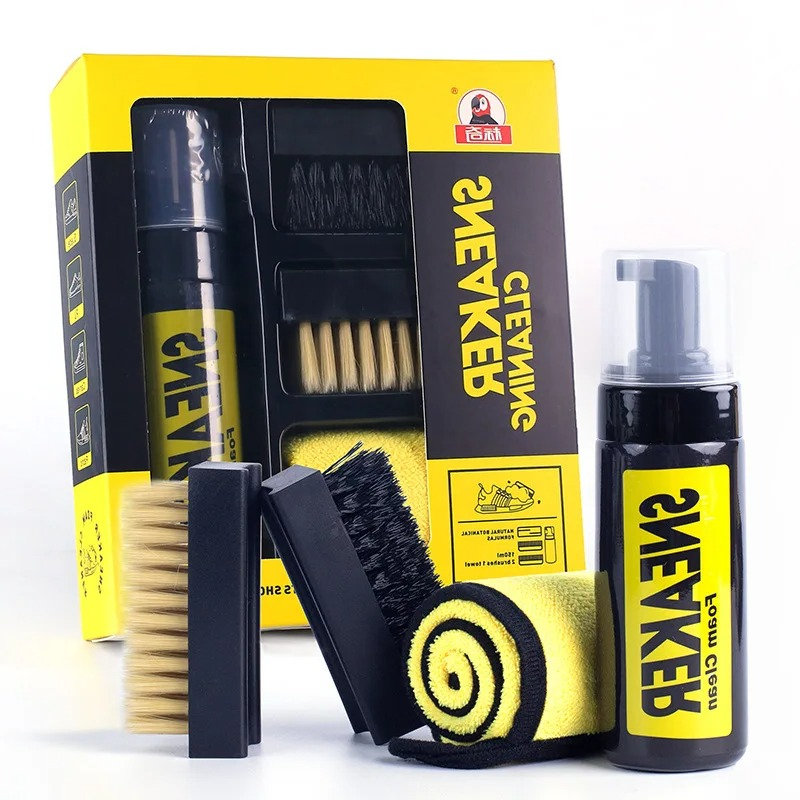 150 ml watervrije schuim sneak - White Sneaker Care Kit recensie en prijs
